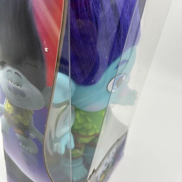 DreamWorks Blue Trolls World Tour Toddler Branch Doll w/ Come NEW - Picture 5 of 8